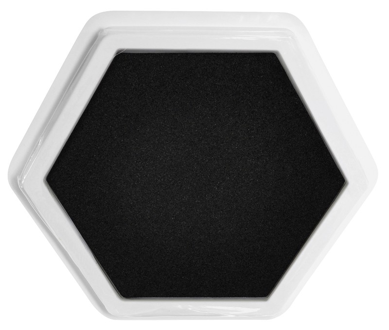 Riesenstempelkissen Schwarz