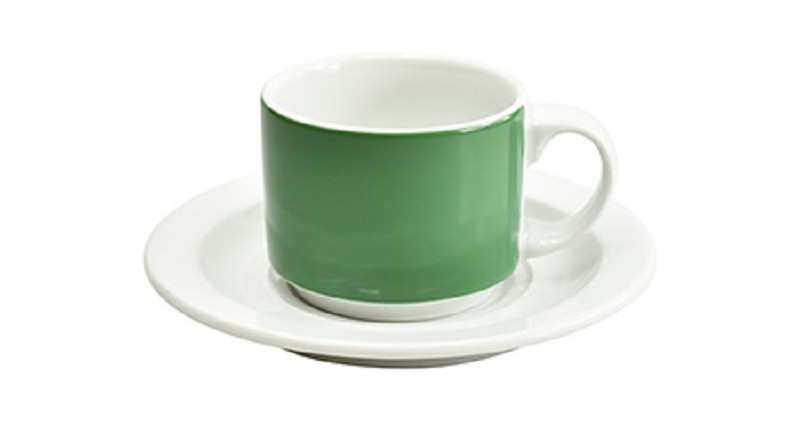 Obertasse Vision grün, 18cl, Ø 7,8cm, H: 6,2cm