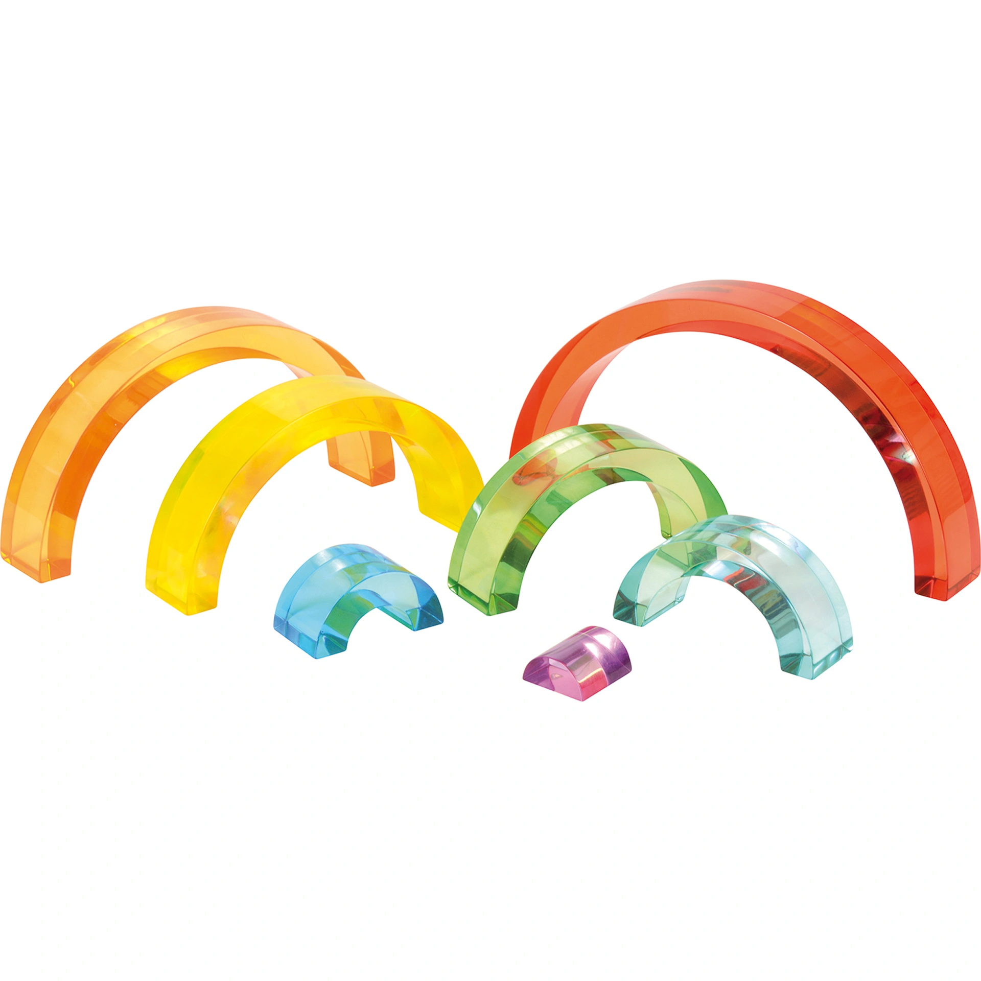 Regenbogen Acrylsteine