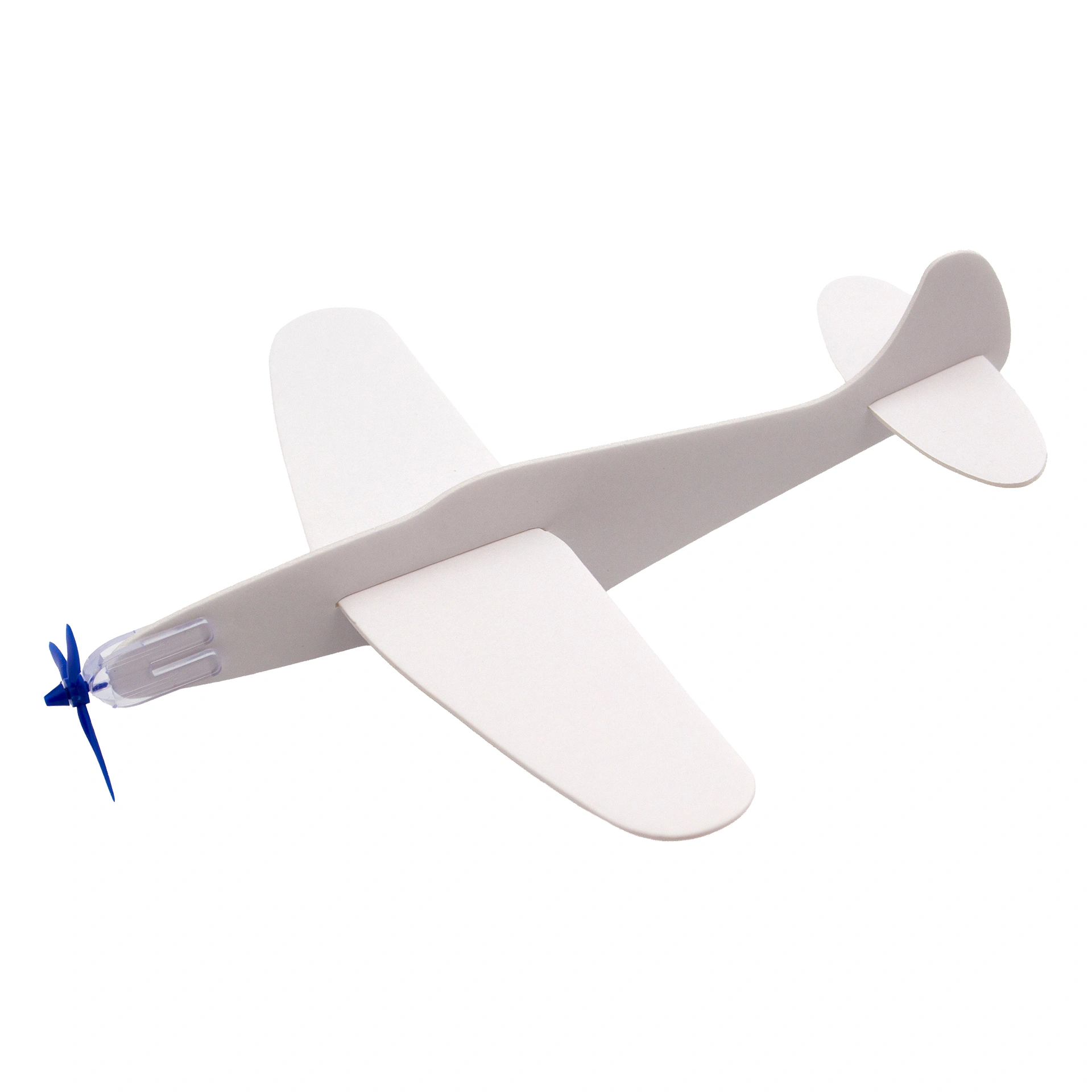 Styro Flieger zum Bemalen, 12er Set